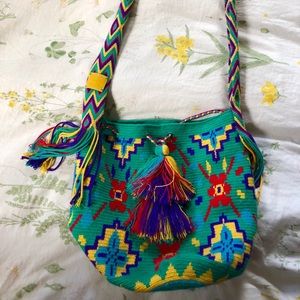 LAST CALL!! Handmade Colombian Knit Bucket Bag